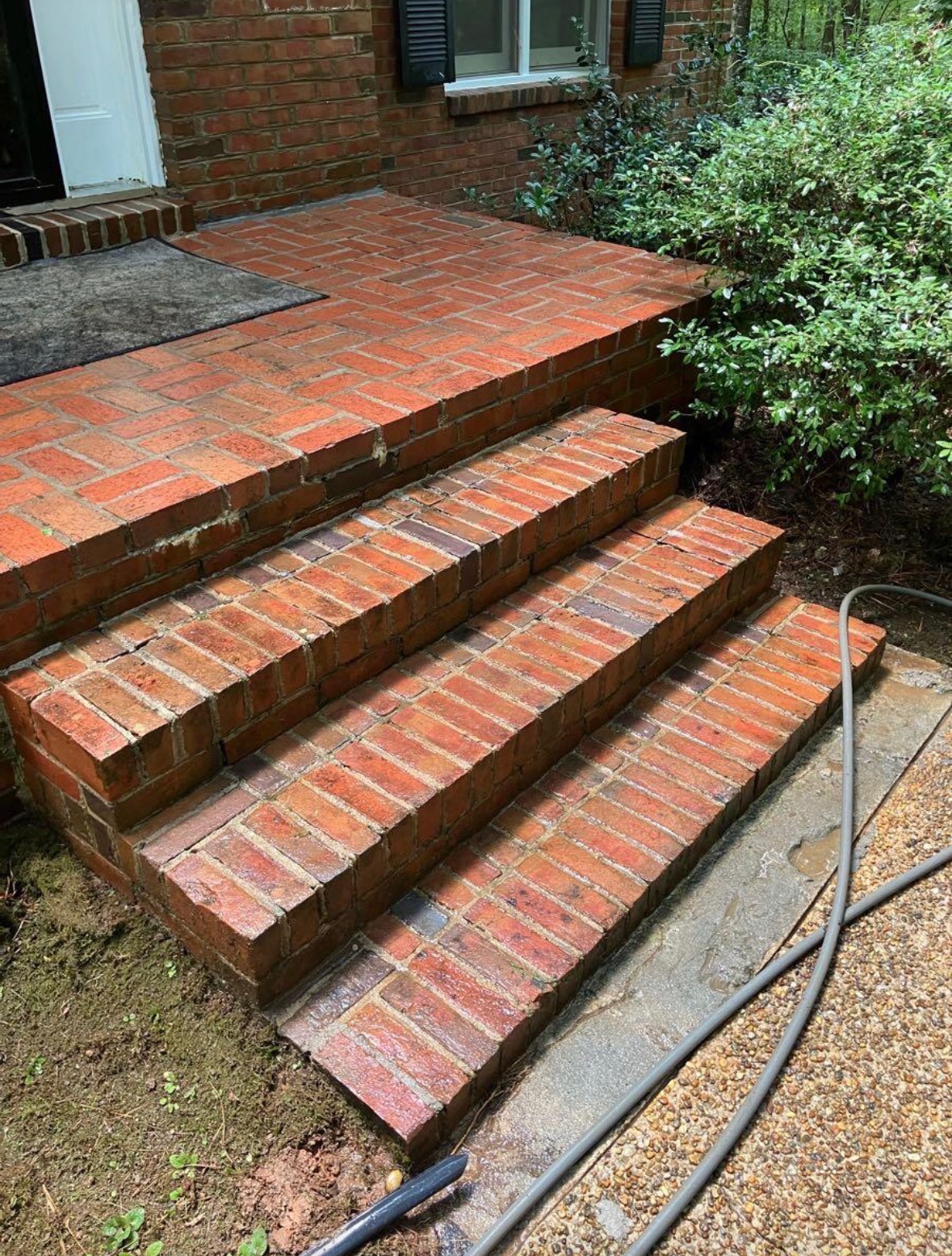 Brick & Concrete Cleaning
